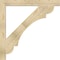 Ekena Millwork Olympic Block Rough Sawn Bracket, Douglas Fir, 4"W x 42"D x 42"H BKT04X42X42OLY05RDF - alternate 4